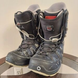 Burton Moto Men's US 10.5 Black Snowboard Boots